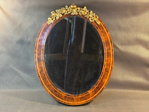 Antico specchio ovale - antico,