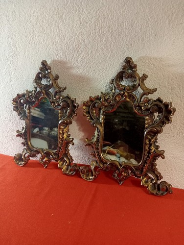 Coppia piccoli specchi vintage - specchi,