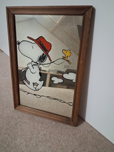 Specchio pesca vintage - da,