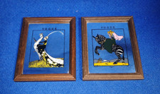 1140-Vintage mirror set di due