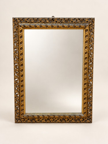 Specchio vintage cornice