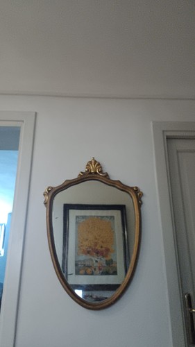 Specchio vintage scudo anni - vintage,