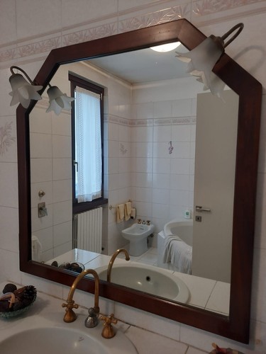 Specchio bagno vintage - specchio,
