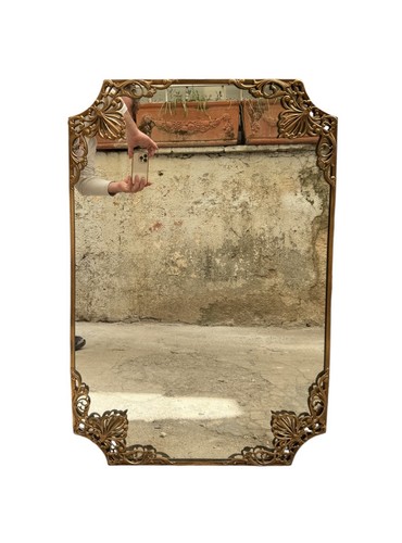 Specchio parete ottone - da,