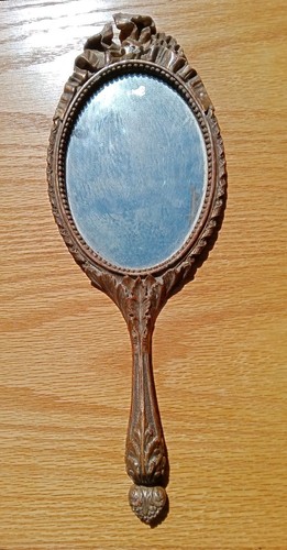 Specchio mano ovale - specchio,
