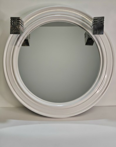 Specchio con faretti vintage - faretti,