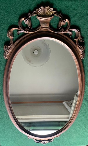 Specchio ovale vintage - specchio,