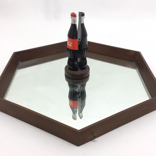 1960 rare hexagonal mirror - 1960,