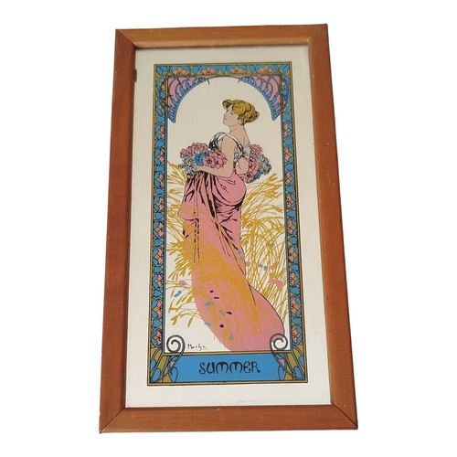Quadro specchio vintage - quadro, art