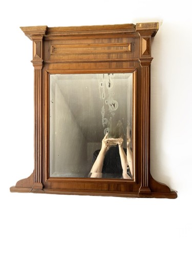 Specchiera antiquariato legno