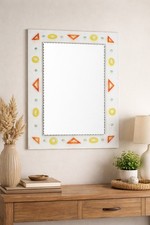 Specchio vintage anni 70 vetro