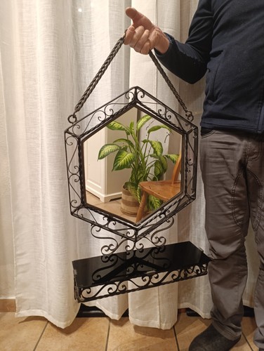 Specchio ferro battuto e - in,
