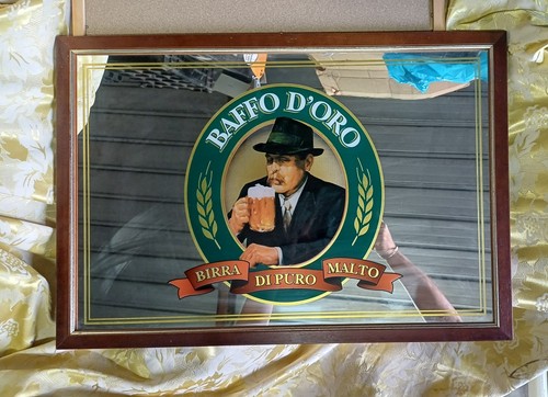 Specchio pubblicitario vintage - specchio,
