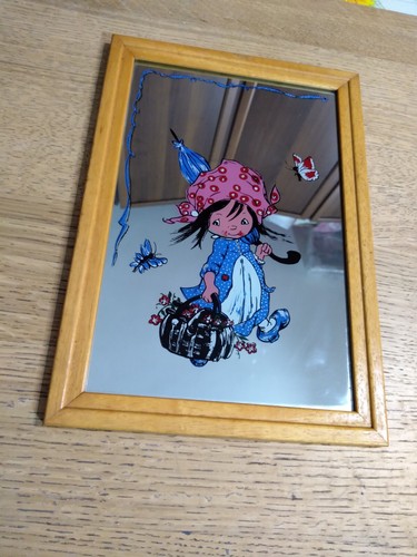 Quadro specchio vintage anni - vintage,