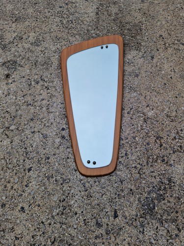 Specchio parete in teak - da,