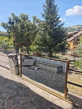 Specchio grande vintage legno