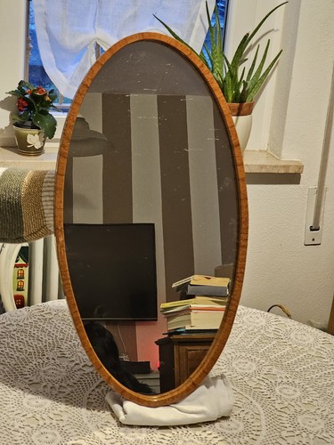 Specchio ovale vintage anni - anni, 60