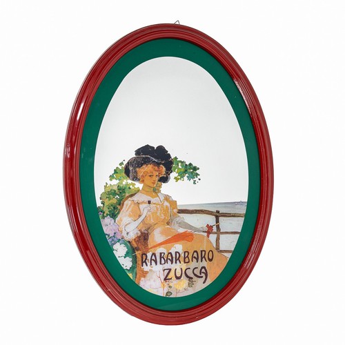 Specchio ovale quadro