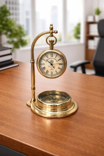 Antico orologio scrivania - antico,